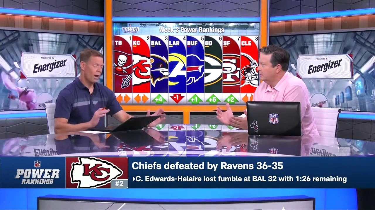 NFL Power Rankings Week 3