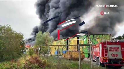Şile'de fabrika yangını! Çok sayıda ekip müdahale ediyor