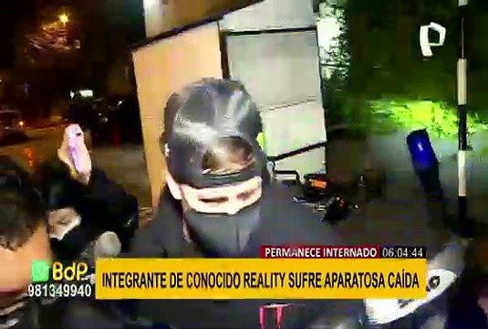 Elías Montalvo: Tras caer de altura de 40 metros permanece en la clínica de San Isidro