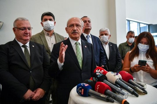 Son dakika haberi | CHP Lideri Kılıçdaroğlu şehit aileleri ve gazilerle bir araya geldi