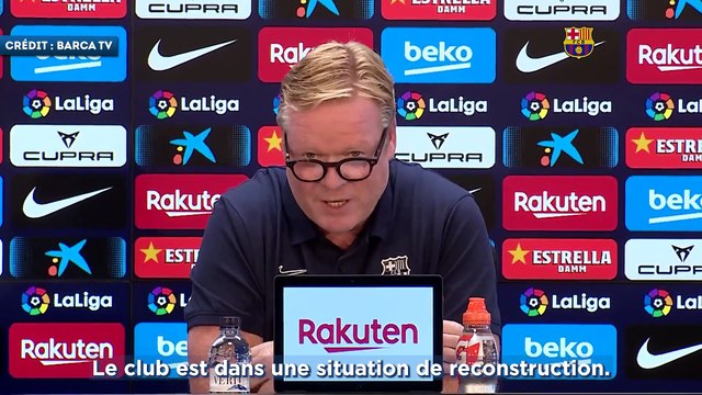 L'hallucinante conférence de presse de Ronald Koeman