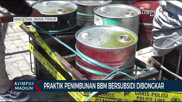 Praktik Penimbunan BBM Bersubsidi Dibongkar