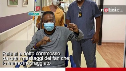 Pelé, riabilitazione in cyclette dopo la rianimazione: "Di questo passo torno a giocare nel Santos"