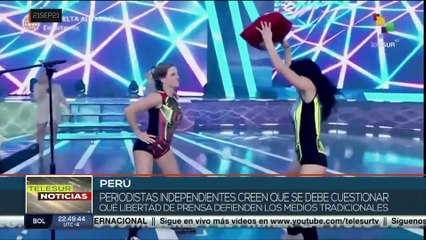 Congreso peruano presenta proyecto de ley de medios de prensa