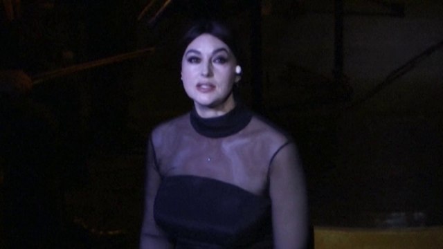 Monica Bellucci joue Maria Callas à Athènes