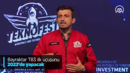 Bayraktar TB3 ilk uçuşunu 2022'de yapacak