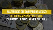 Austericidio del Gobierno de México: recortarán presupuesto a dos programas de apoyo a emprendedores
