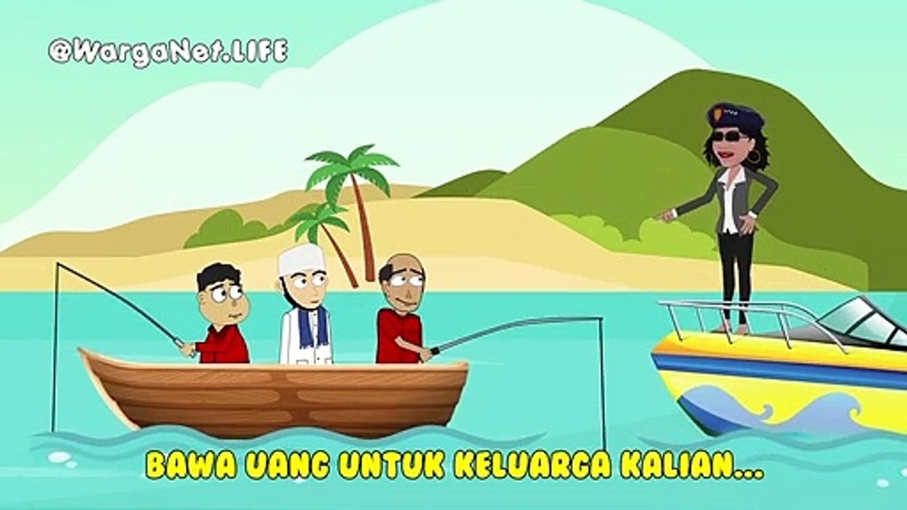RIBUT PILPRES DI TENGGELAMKAN _ Animasi Kartun Lucu