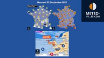 prévisions météo du mercredi 22 septembre 2021