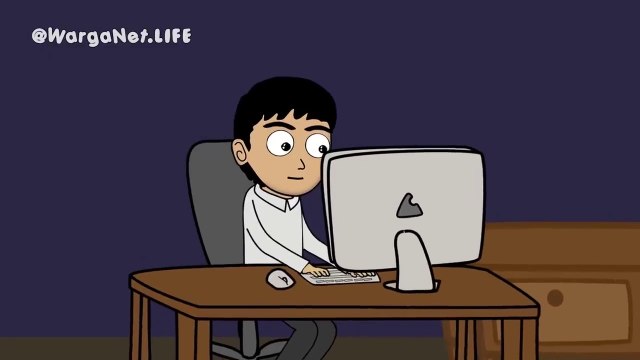 Jangan Pulang Sendirian _ Animasi Horor Kartun Lucu