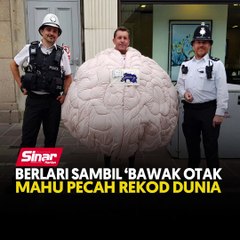 Punca lelaki ini lari bawa 'otak'