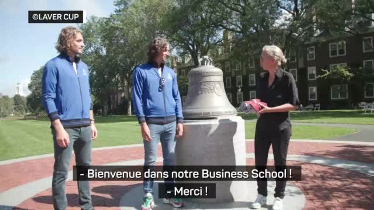 Laver Cup - Tsitsipas et Lopez découvrent l'Université de Harvard