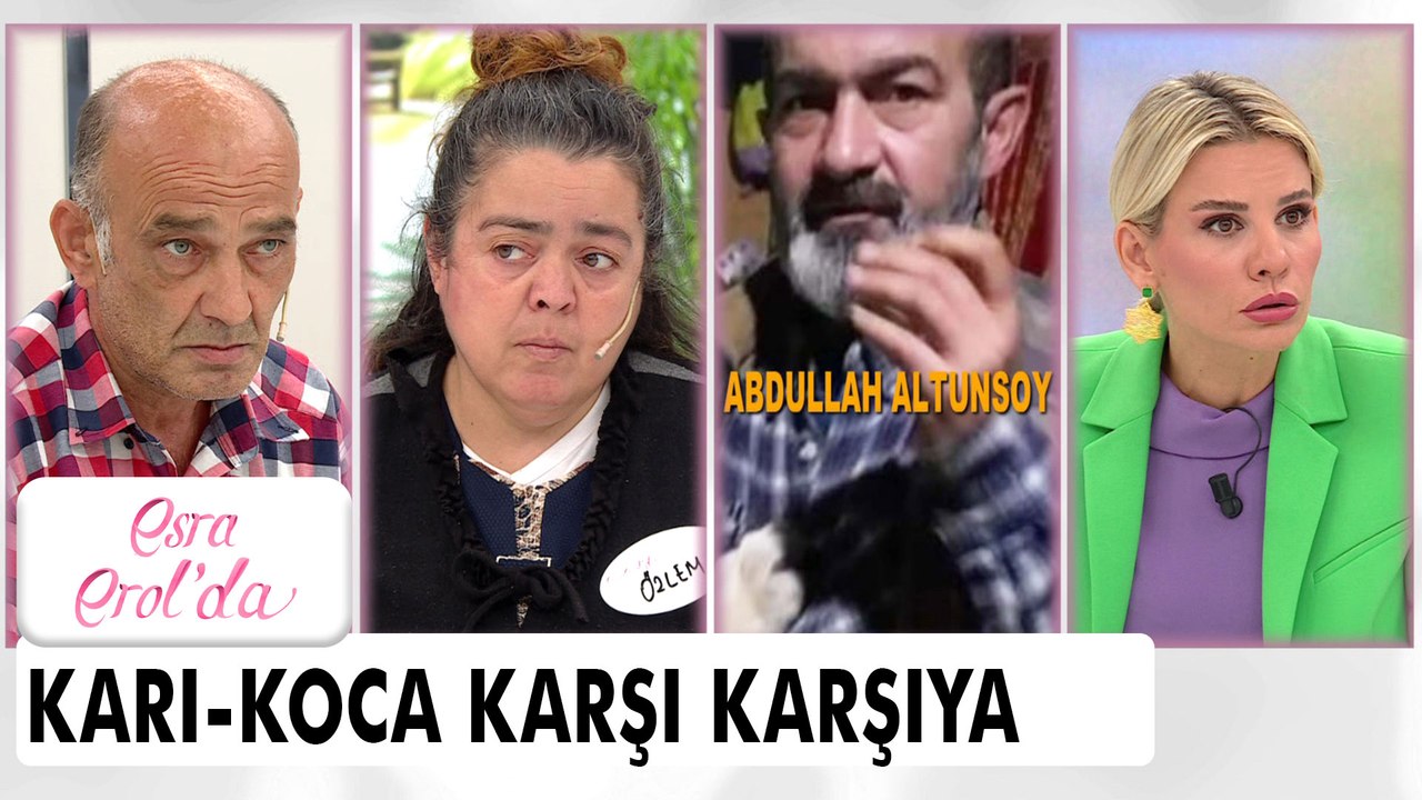 "Aşk şiirleri yazdığım Abdullah'ın yanından geldim" - Esra Erol'da 22 Eylül 2021