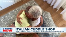 Rome embraces cuddle culture as pandemic sparks need for human touch