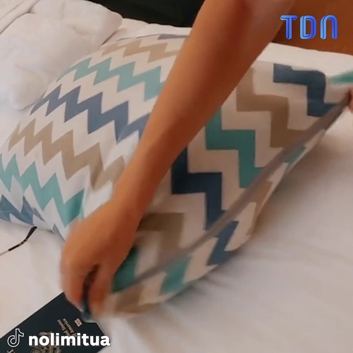 La technique de la taie d'oreiller en avion