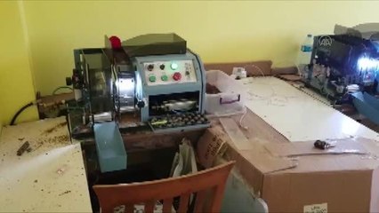 100 bin kaçak filtreli sigara kağıdı ele geçirildi