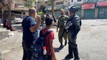 İsrail güçleri, Yahudi baskını için El Halil kent merkezini kapattı