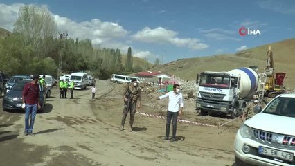 Erzurum'da 4 ilçede 4 okulun temeli atıldı