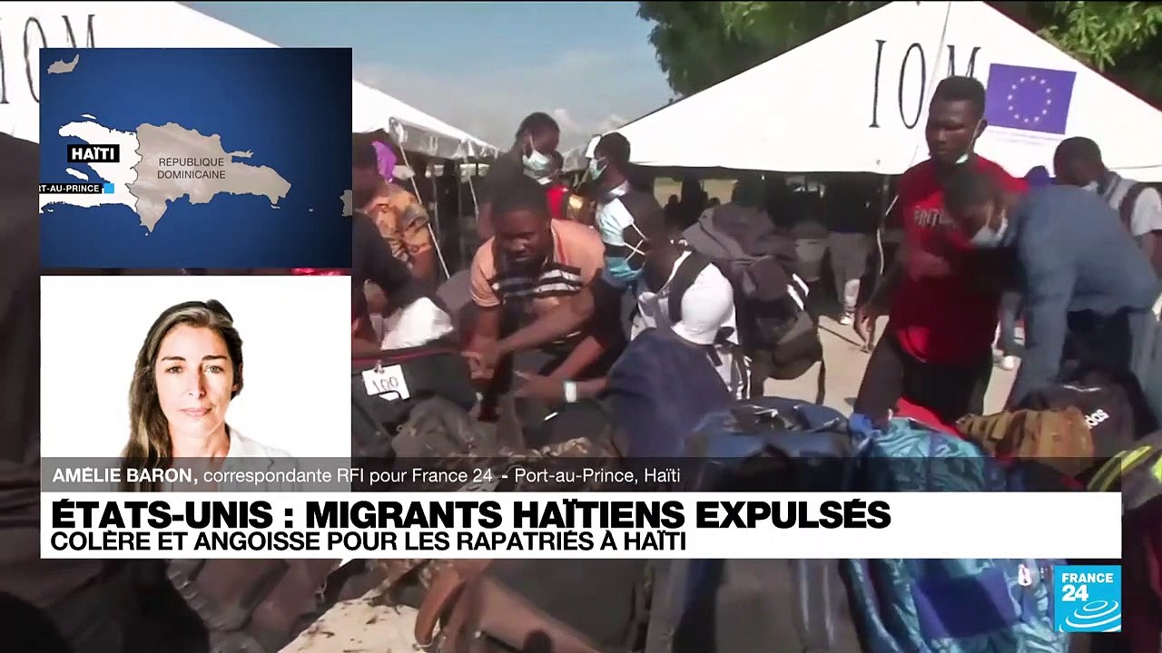 "Les Haïtiens témoignent des traitements inhumains à la frontière du Texas"
