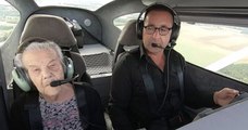 Haute-Saône : une centenaire et ses copines de l'Ehpad ont vécu une expérience unique dans les airs