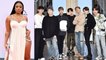 BTS and Megan Thee Stallion Finally Meet Up in NYC: See the Photo | Billboard News