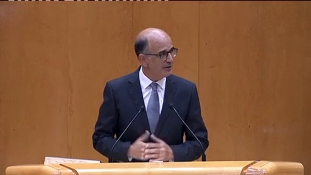 Alberto Catalán (UPN) habla en el Senado sobre los homenajes a terroristas