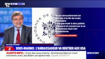 Crise des sous-marins: Emmanuel Macron et Joe Biden 