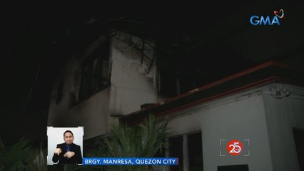 Two-storey house, nasunog ngayong gabi | Saksi