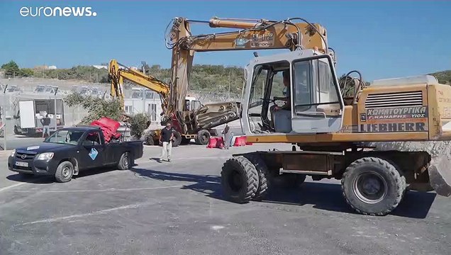 Новый лагерь беженцев: без мышей, но за колючей проволокой