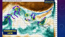 Clima de hoy miércoles: El inicio del otoño y el efecto de la cuña de alta presión que impulsa al frente frio número 1