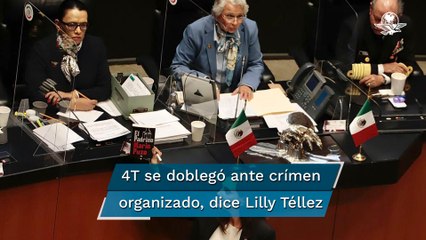 "El Padrino", el regalo de Lilly Téllez a la 4T; "tengan para que se entretengan", les dice