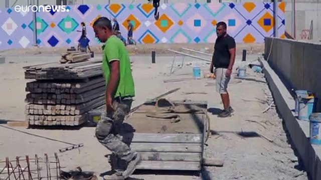 Euronews visita el nuevo centro de refugiados en la isla griega de Samos