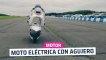 [CH] Moto eléctrica con agujero ya rueda en circuito