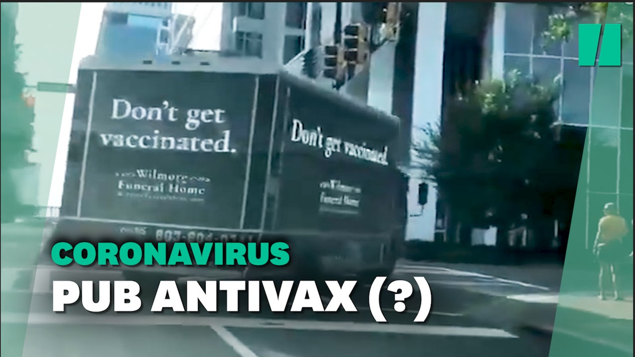 "Ne vous faites pas vacciner" la pub choc d'une vraie-fausse entreprise de pompe funèbre