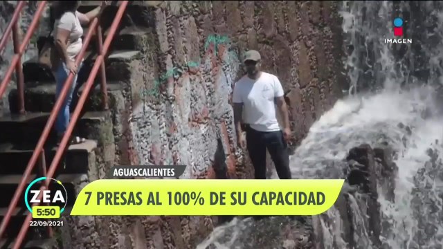 Al 100% de su capacidad 7 presas en Aguascalientes