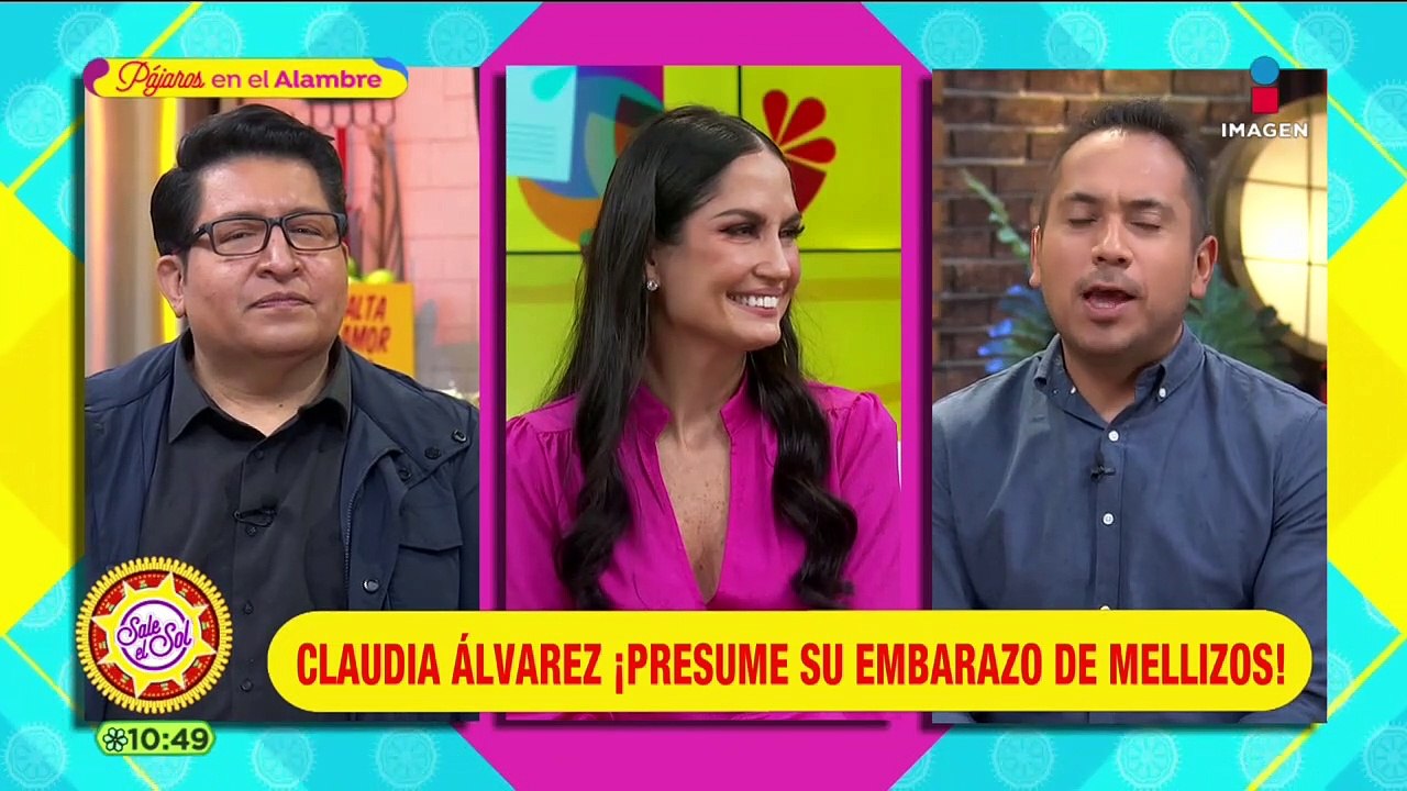 Claudia Álvarez sufre fuertes náuseas y vómito por embarazo de sus mellizos