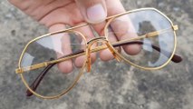 Vintage Italian Sun Glasses|| Gold Plating Restoration