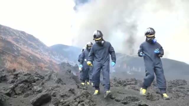 Preocupación por la ceniza y el dióxido de azufre que en grandes cantidades son perjudiciales para la salud
