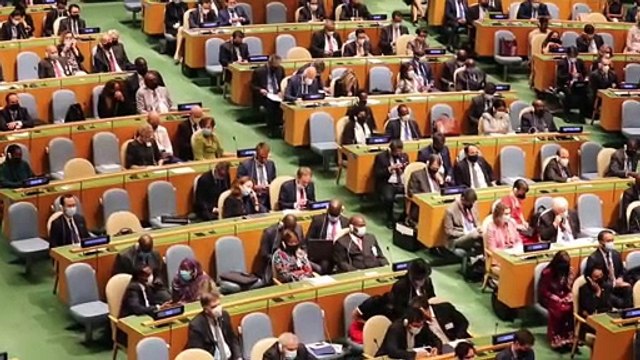 Ouverture du débat de l'assemblée générale de l'ONU