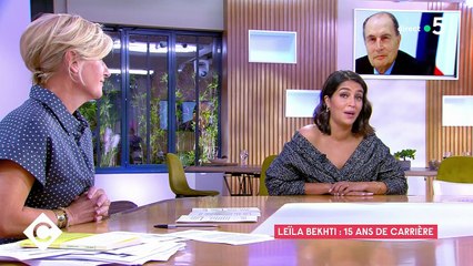 Leïla Bekhti était invitée sur le plateau de "C à Vous".