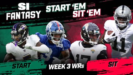 Week 3 Start 'Em or Sit 'Em: Wide Receivers