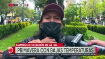 Llegó la primavera pero las bajas temperaturas seguirán en La Paz