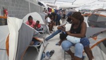 Llegada de migrantes haitianos satura albergues de la ciudad mexicana de Reynosa