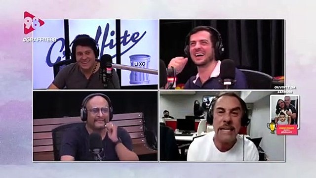 Graffite98 | Rapha colocou Caju pra falar umas verdades ao vivo