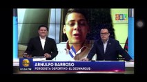 Deportes TVC en Hoy Mismo Periodista de Panamá reporta sobre partido de  Universitario contra Motagua