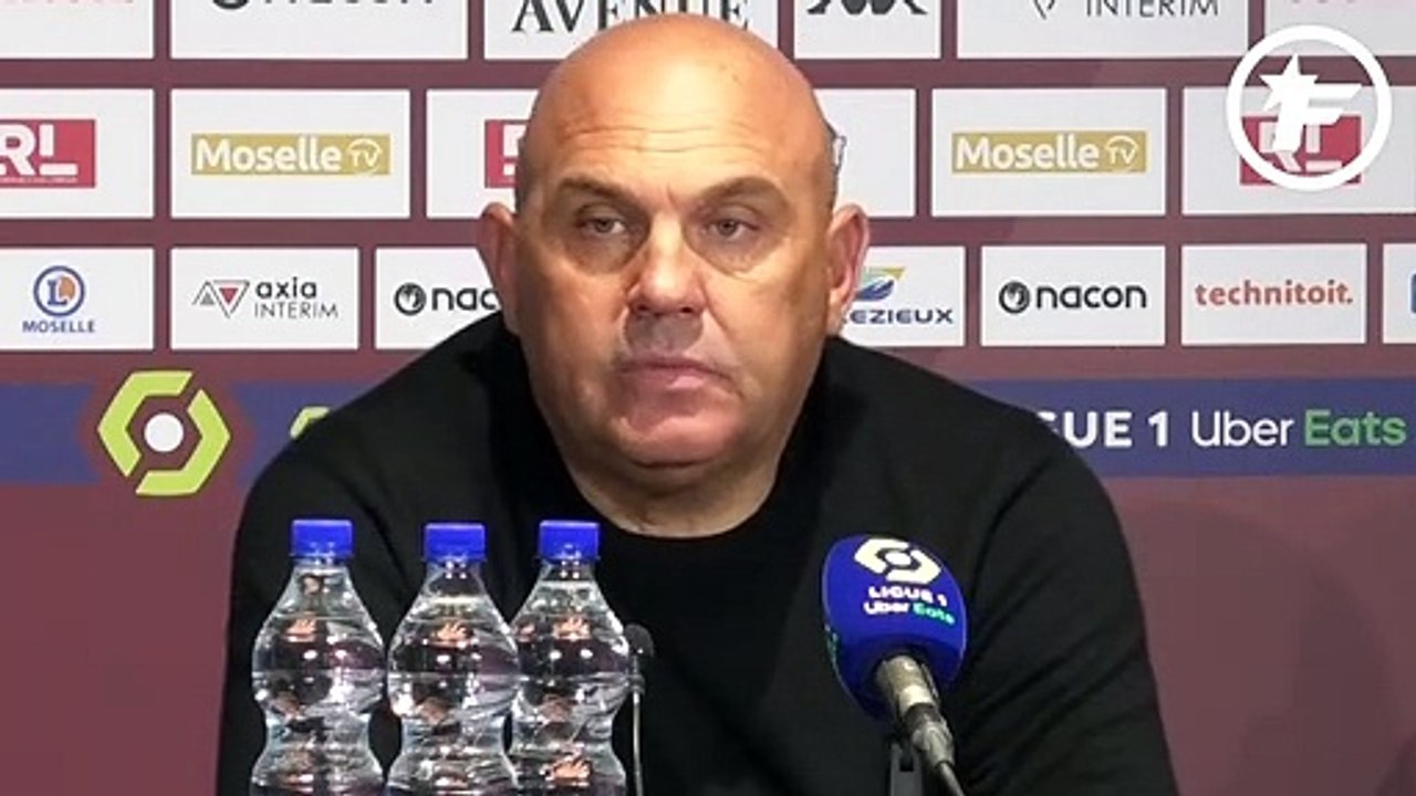 Le coup de gueule de Frédéric Antonetti sur l'arbitrage après Metz-PSG