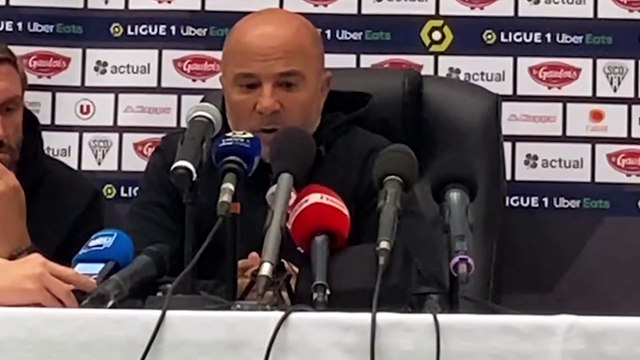 SCO-OM : la conf de presse de Jorge Sampaoli après le nul à Angers