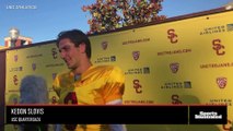 USC QB Kedon Slovis Talks QB Competition