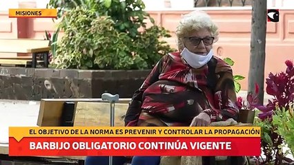 La ley del barbijo obligatorio continúa vigente en Misiones