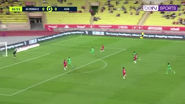 Monaco see off 10-men St-Etienne